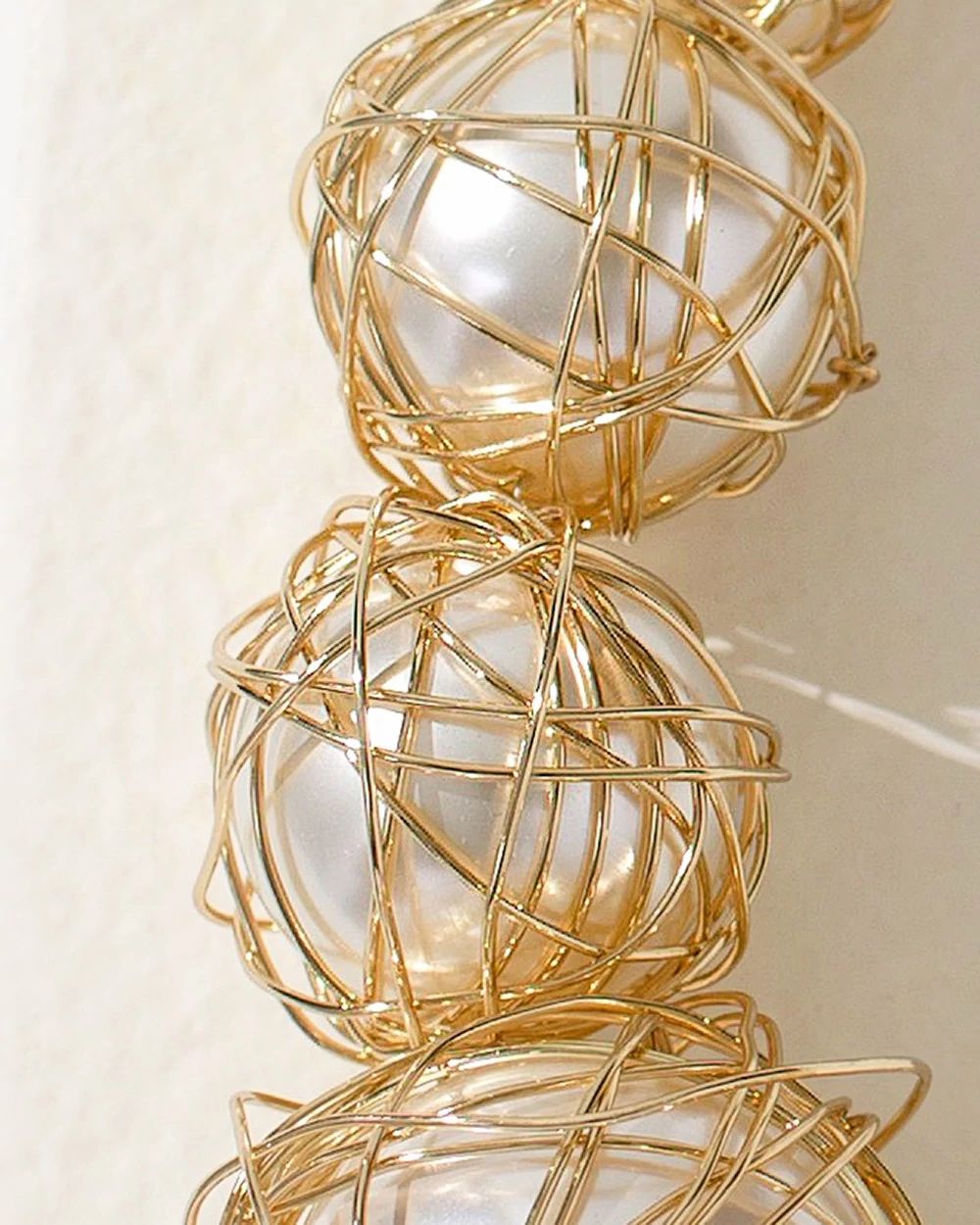 Faux Pearl Statement Necklace