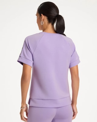 Zenergy® Soft Short-Sleeve Grommet Top click to view larger image.