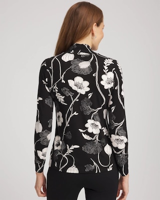 Touch of Cool™ Mockneck Layering Tee click to view larger image.