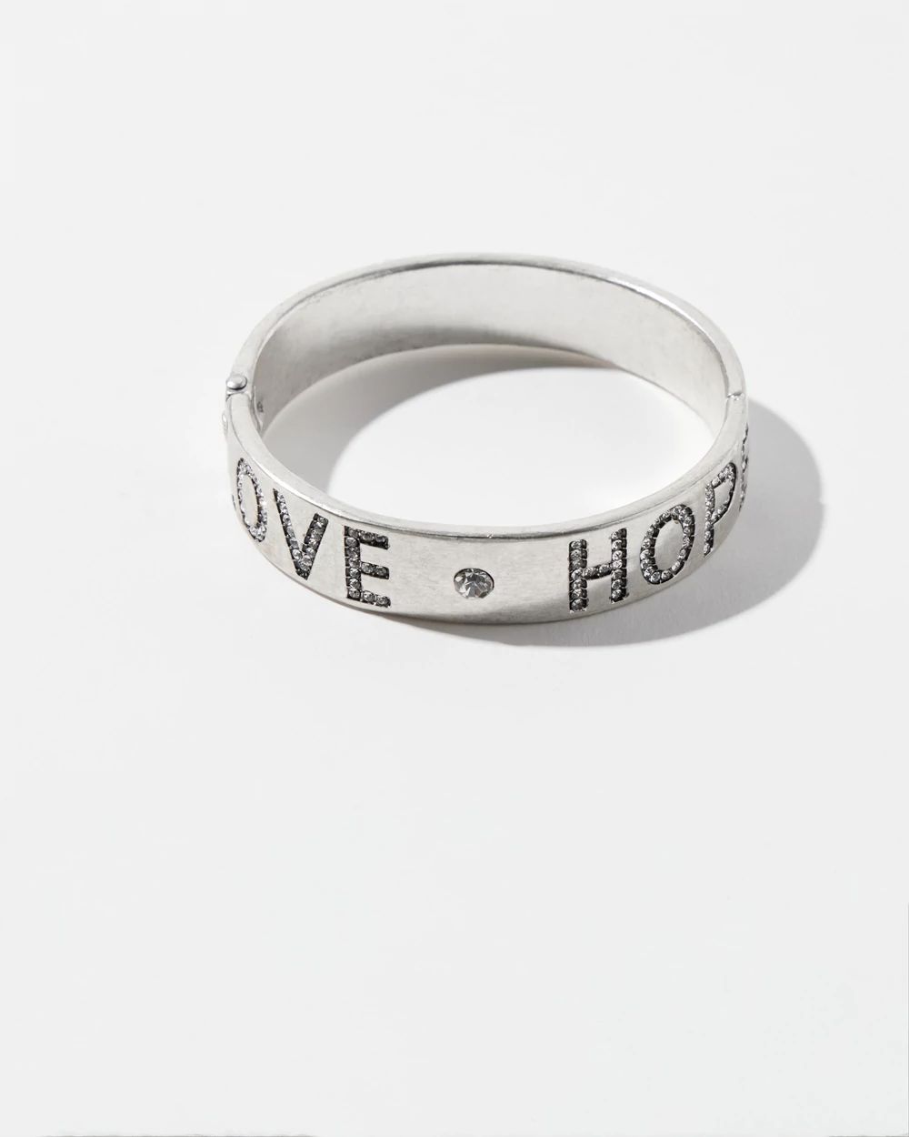 Love & Hope Bangle Bracelet