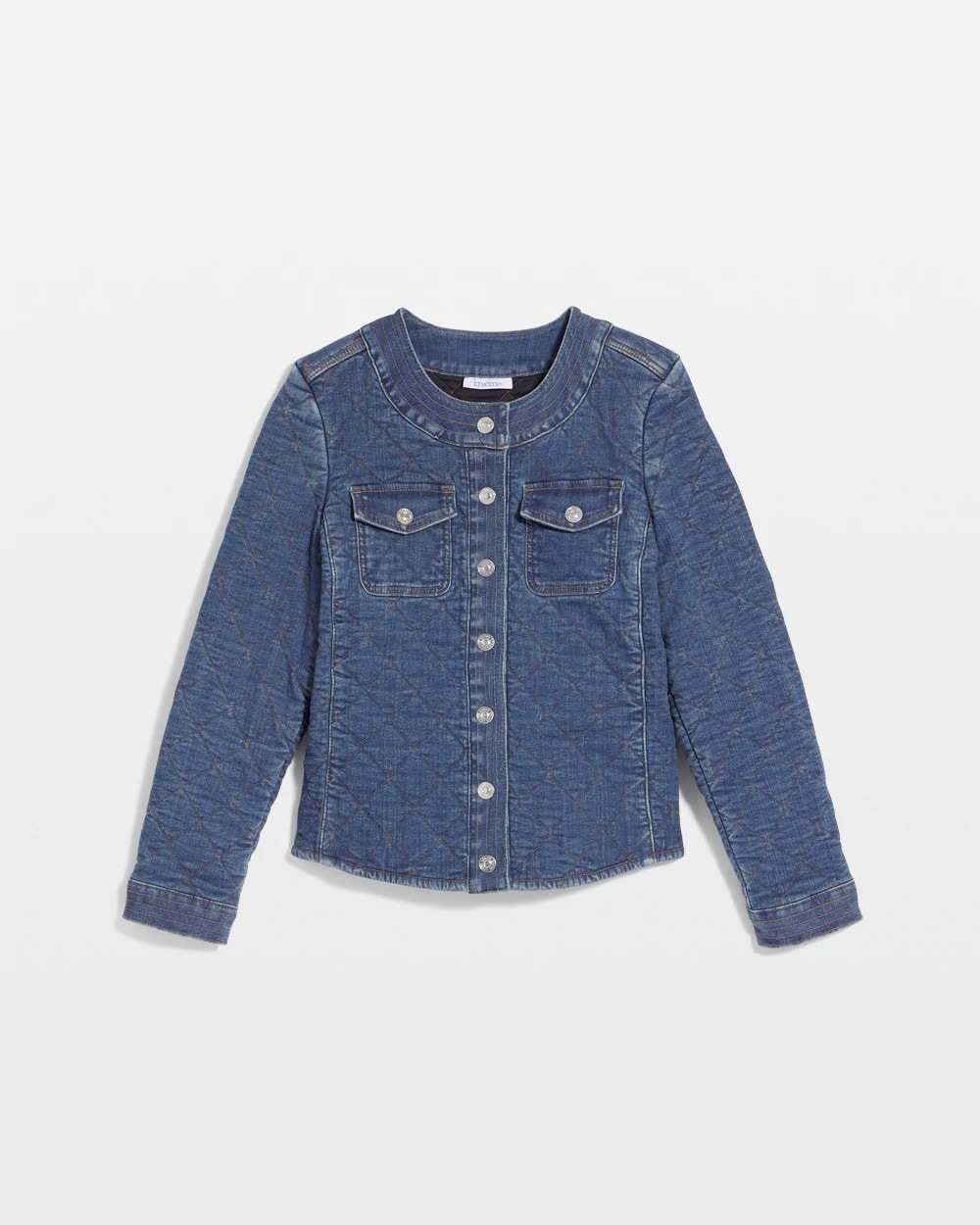 Quilted Denim Jacket