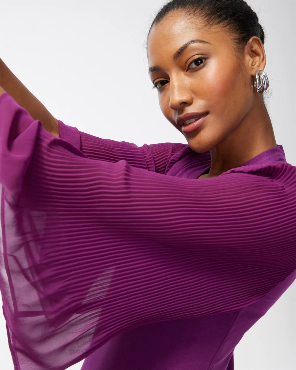 Touch of Cool Chiffon Sleeve Tee