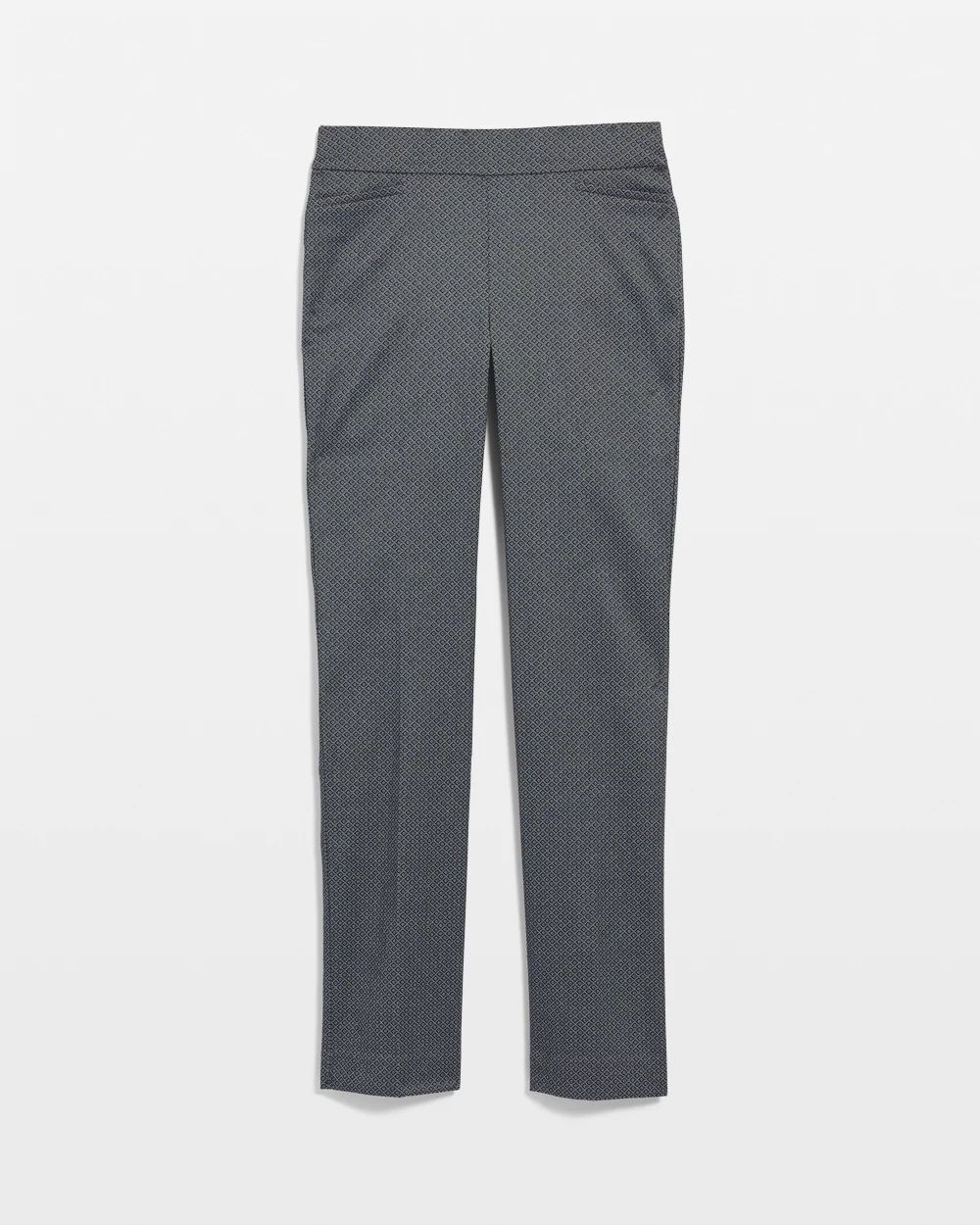 Brigitte Diamond Print Slim Pants
