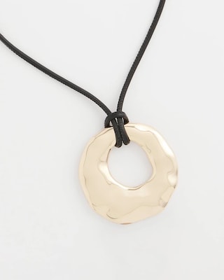 Modern Gold Pendant click to view larger image.