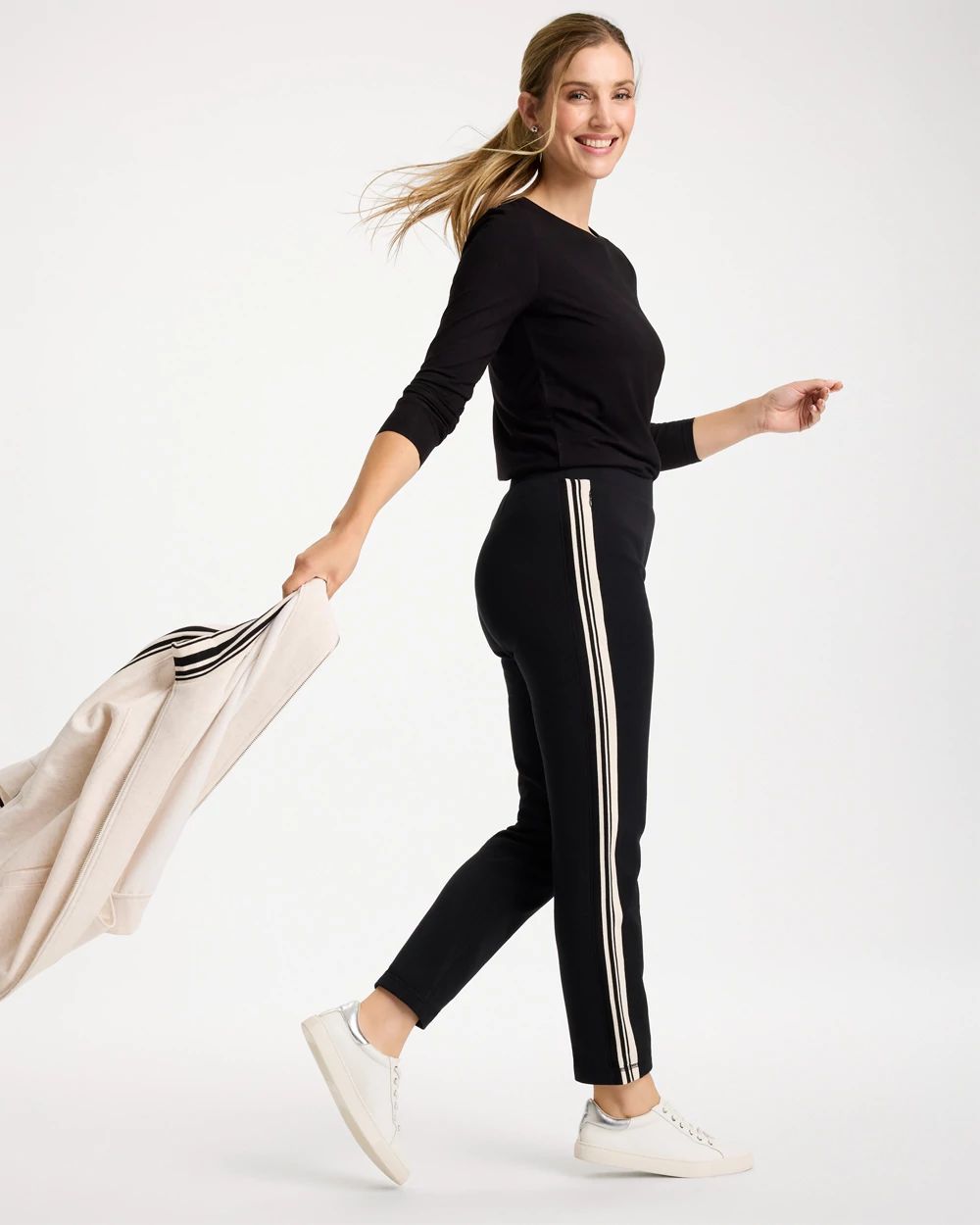 Zenergy® Fleece Tapered Ankle Pants