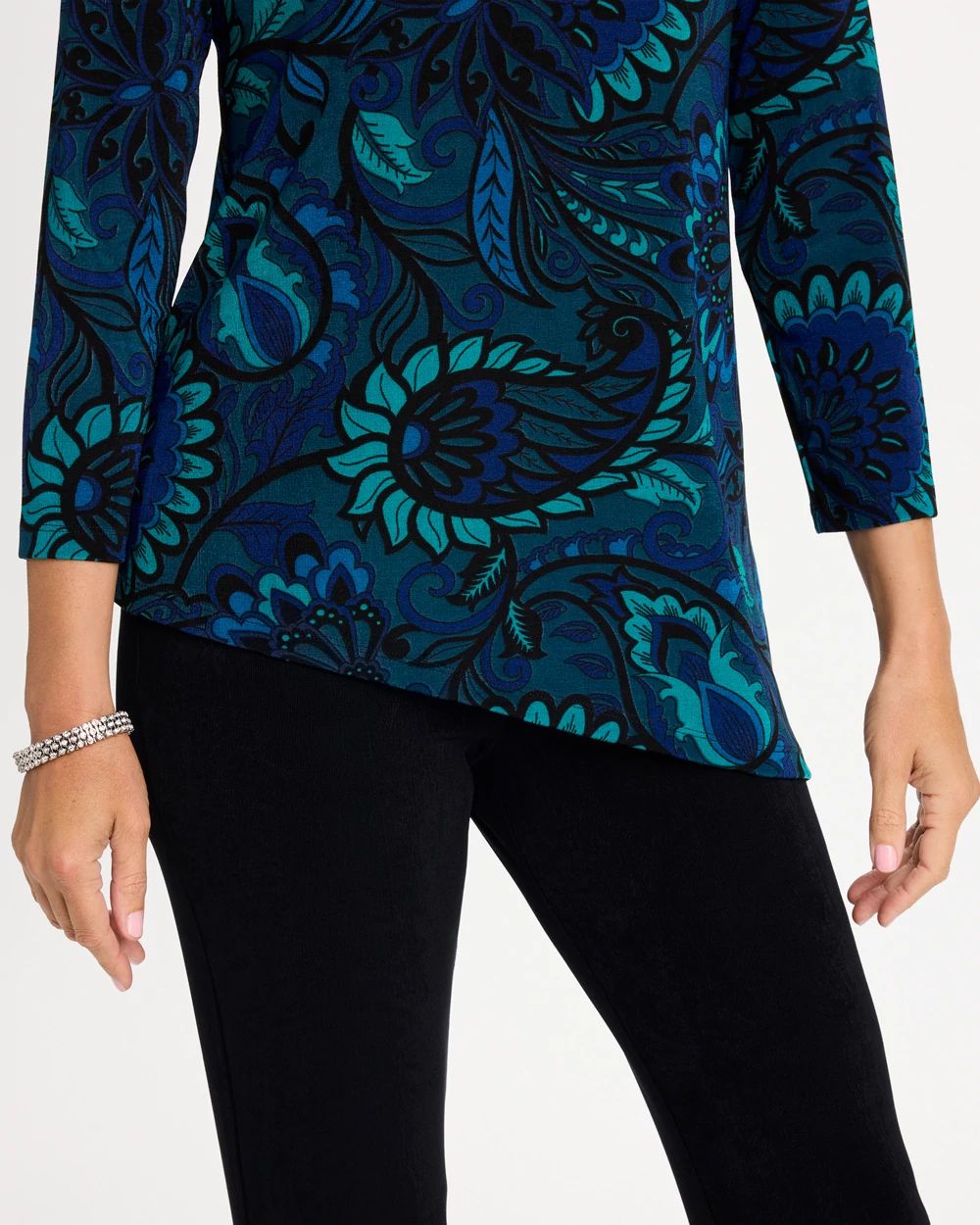 Travelers™ Asymmetrical Hem Top click to view larger image.