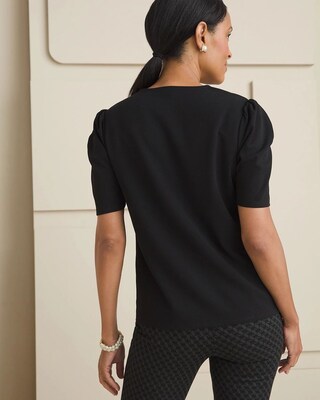 Puff-Sleeve Top