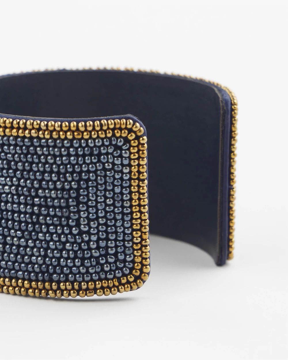 Seed Bead Cuff Bracelet click to view larger image.