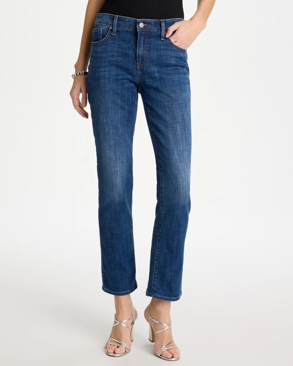 Girlfriend Slim Full-Length Jeans