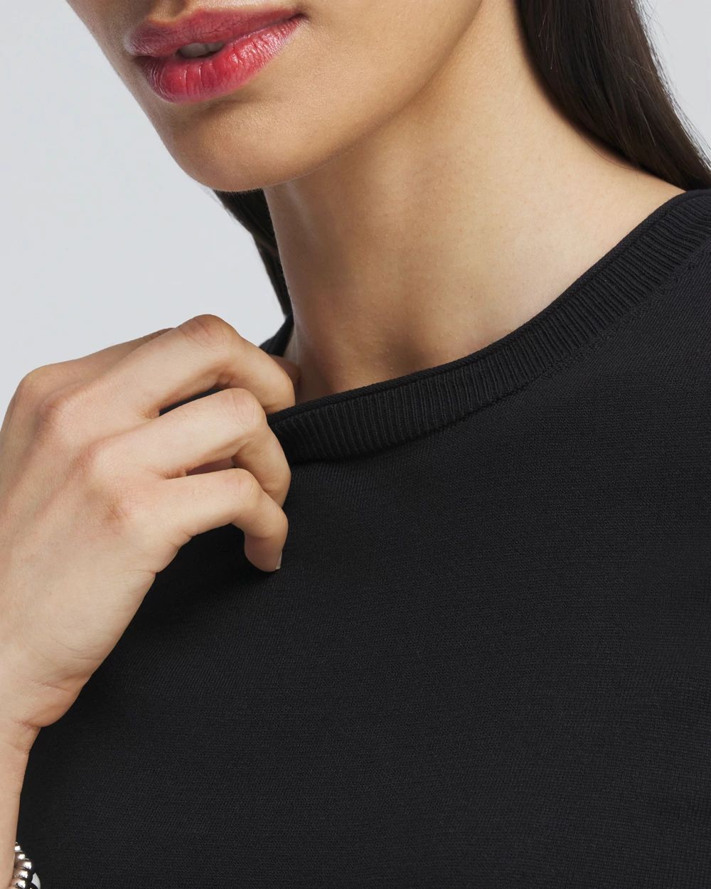 Short Sleeve Pullover Sweater
