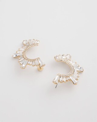 No Droop™ Front to Back Embellished Earrings