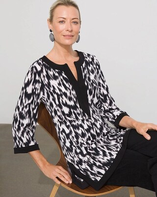 Travelers Classic Ikat Print Tunic