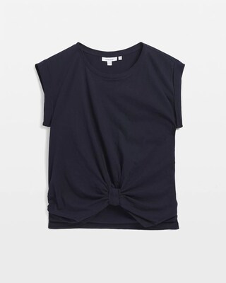 Knot Front Tee click to view larger image.