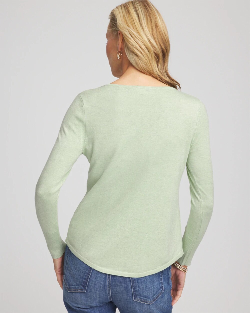 Ella V-Neck Pullover Sweater