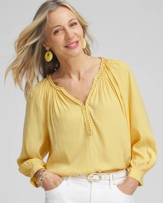 Braided Trim Top