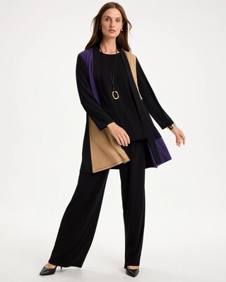 Travelers™ Knit Colorblock Cardigan click to view larger image.