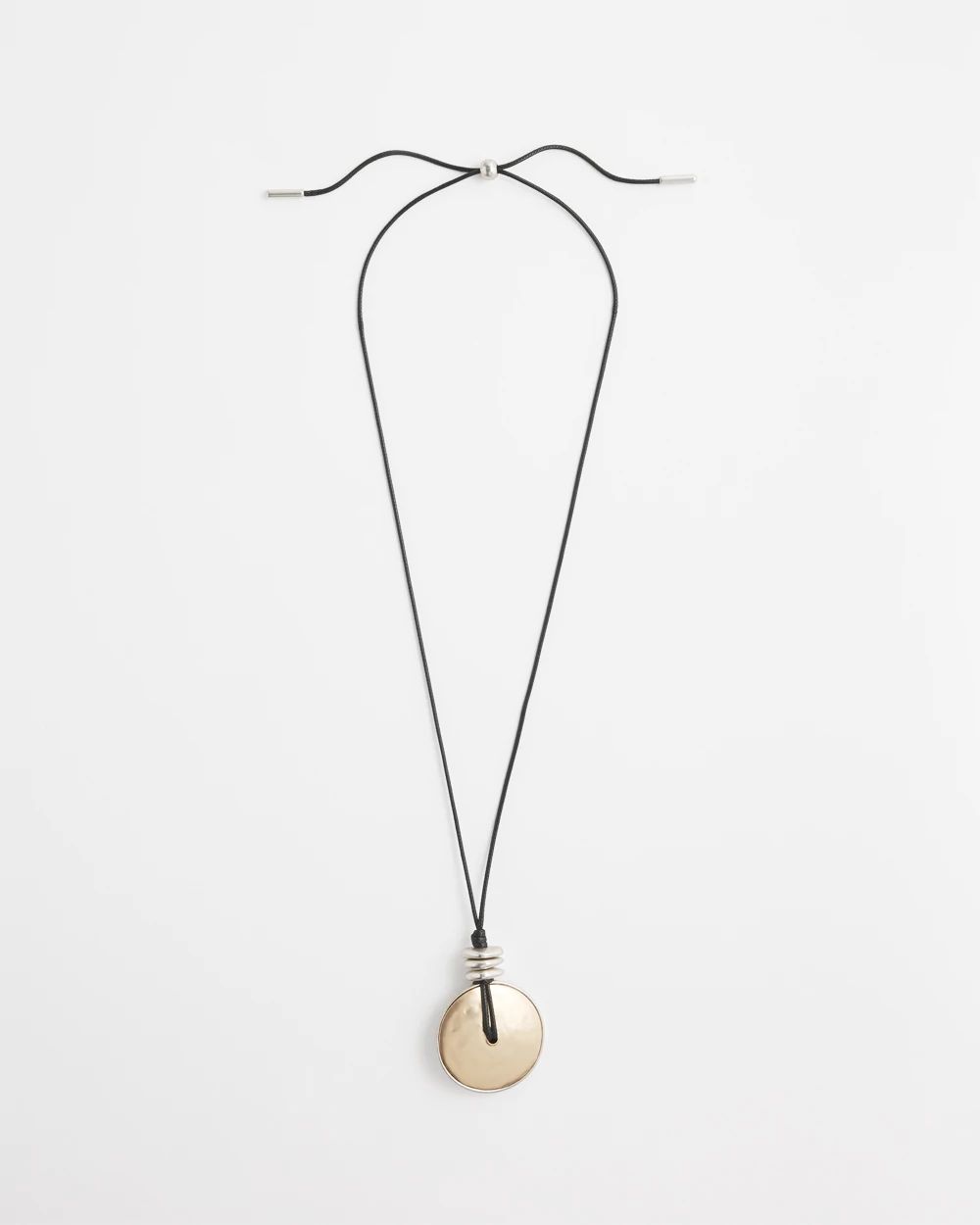 Adjustable Reversible Pendant Necklace