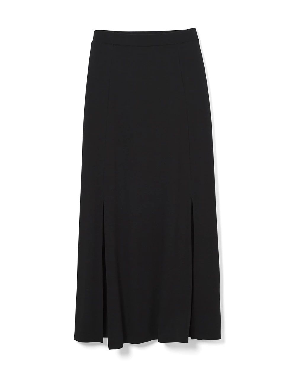 Double-Slit Maxi Skirt