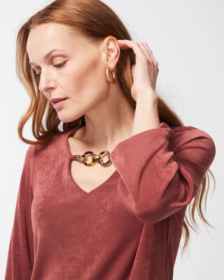 Travelers Chain Detail Top