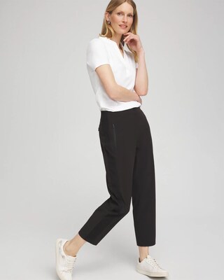Zenergy® UPF Rib Mix Cropped Pants