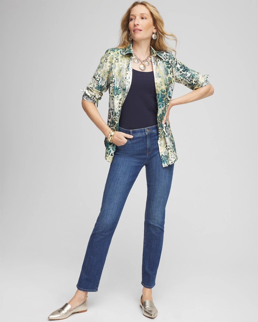 Contour Cotton™ Square Neck Tee