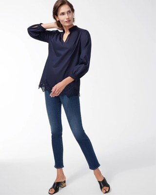 Lace Trim Top