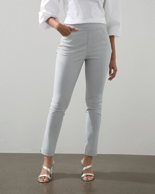 Pull-On 5 Pocket Slim Ankle Pants