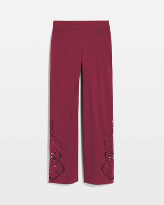 Brigitte™ Cut-out Wide-Leg Pants click to view larger image.