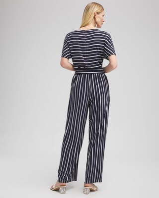 Dolman Stripe Jumpsuit