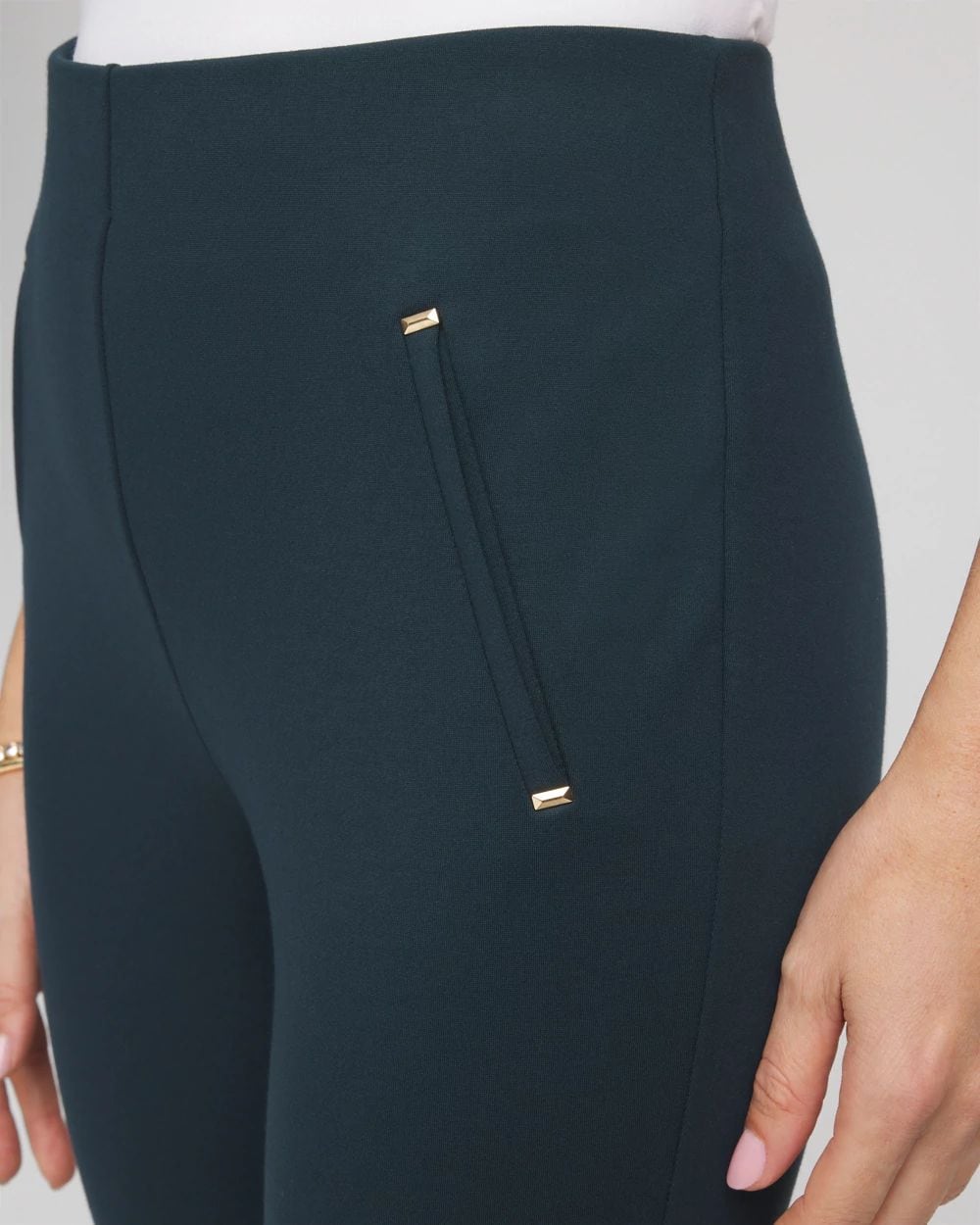 Juliet Slim Trim Detail Ankle Pants click to view larger image.