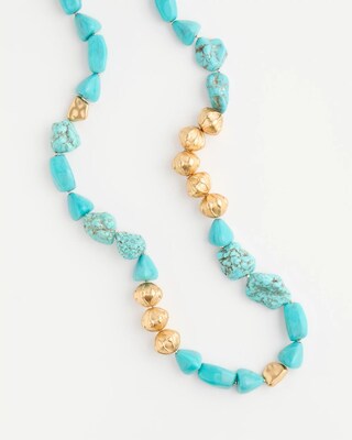 Long Single-Strand Necklace click to view larger image.