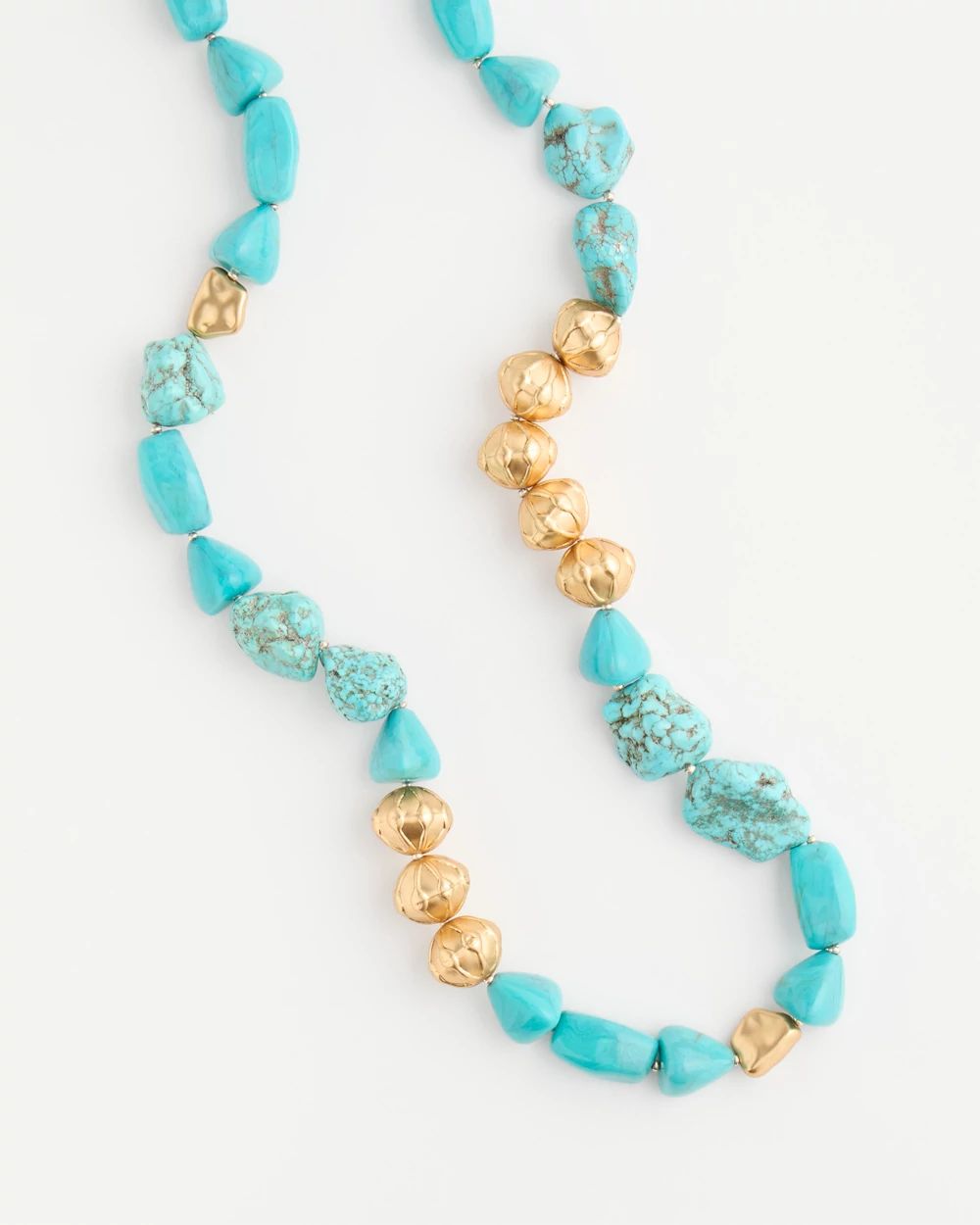 Long Single-Strand Necklace click to view larger image.
