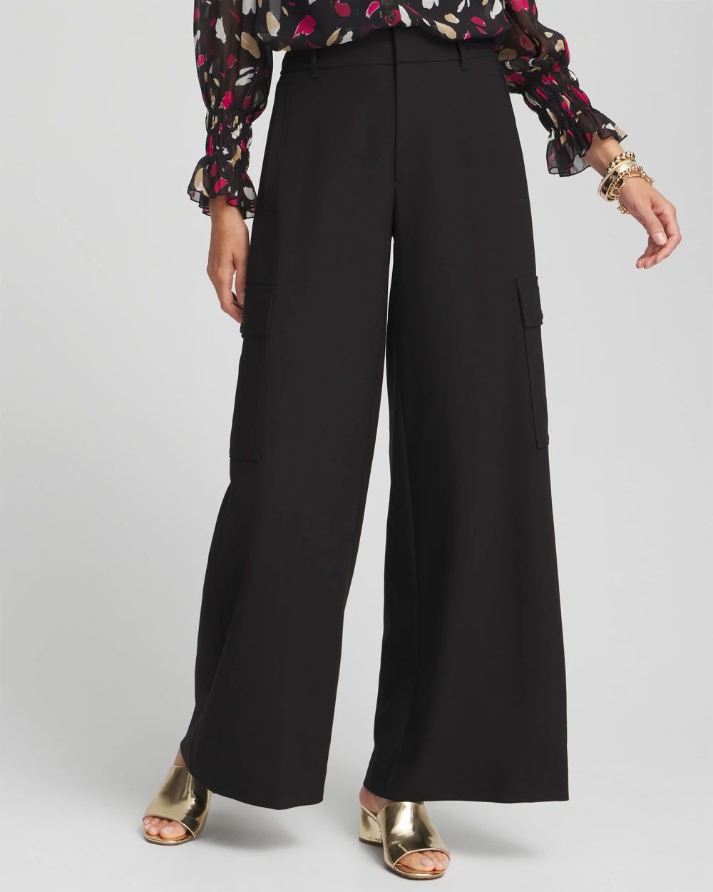 Cargo Wide Leg  Pants