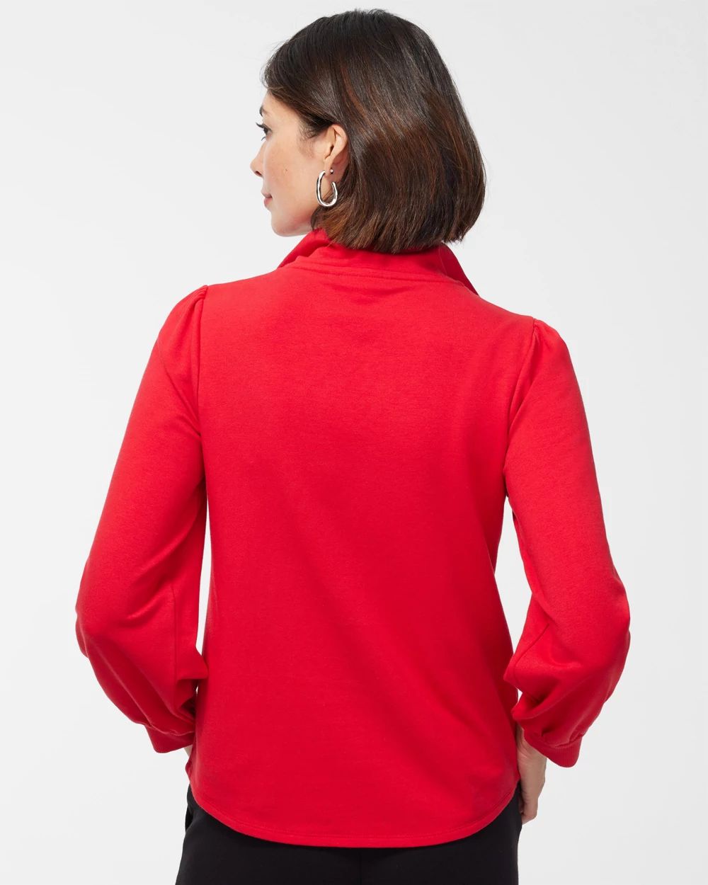 Zenergy French Terry Half Zip Pullover click to view larger image.