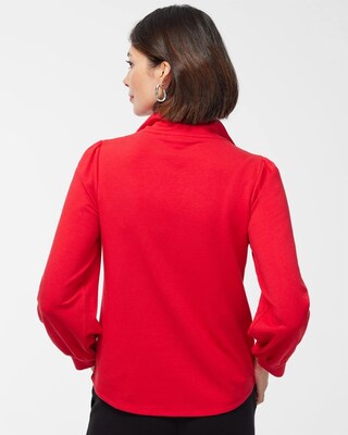 Zenergy French Terry Half Zip Pullover click to view larger image.
