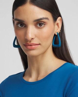 No Droop™ Blue Coated Hoops