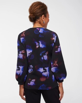 Zenergy Scuba Floral Top