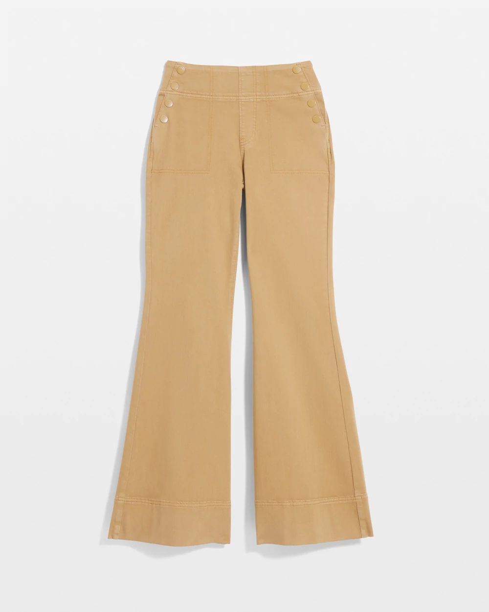 Pull-On Flare Trouser Jeans