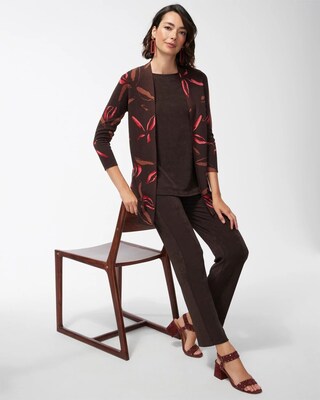 Travelers Collection Floral Cardigan