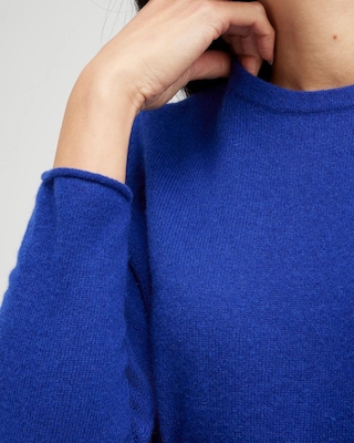 Cashmere Crew Neck Sweater click to view larger image.