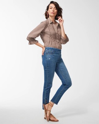 Poplin Pintuck Shirt