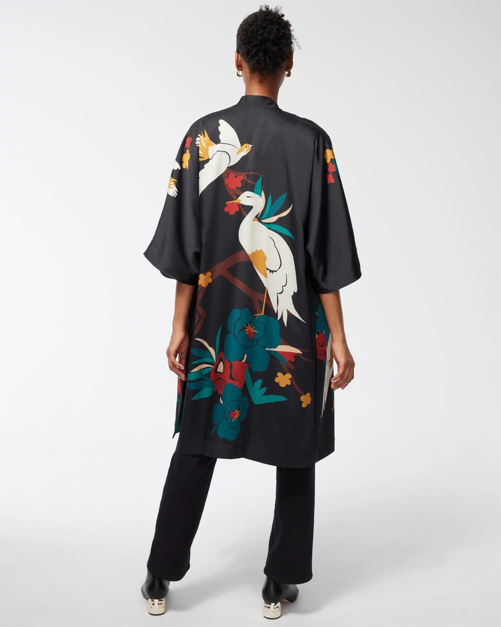 Nature Print Kimono