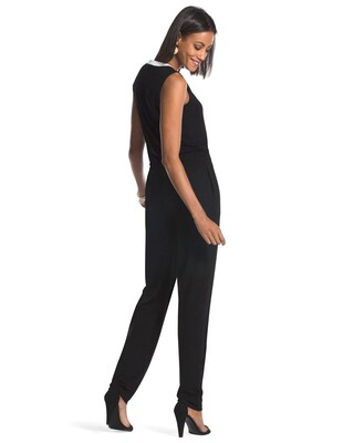 Black-and-White Jumpsuit