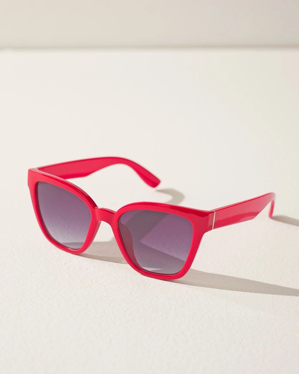 Red Wayfarer Sunglasses