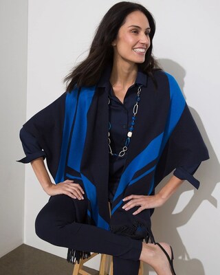 Fringe Sweater Ruana