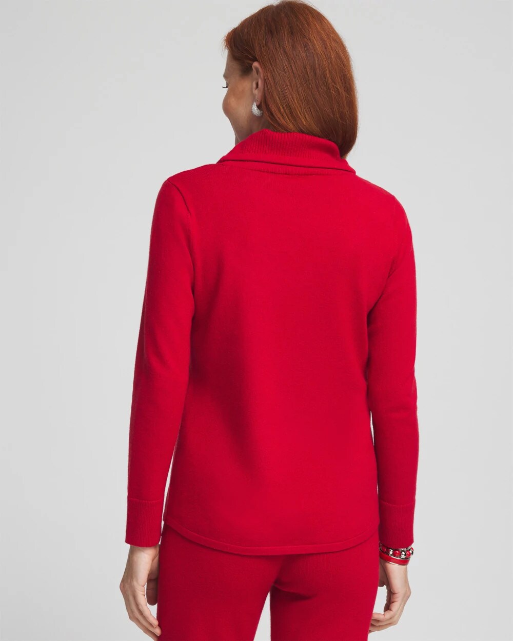 Zenergy Luxe® Cashmere Blend Cowl Sweater