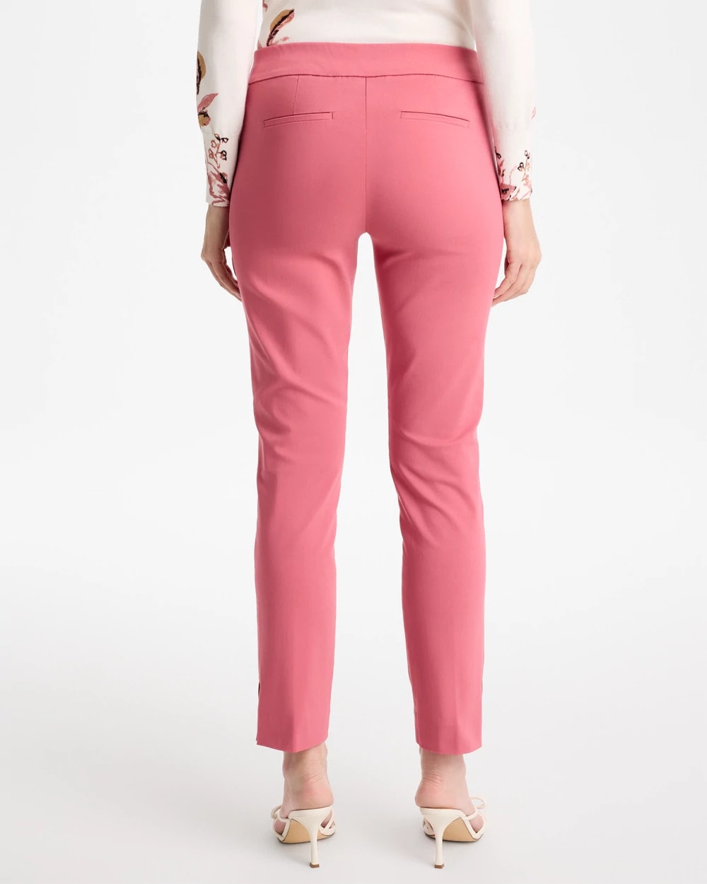 Brigitte™ Slim Button Hem Pants