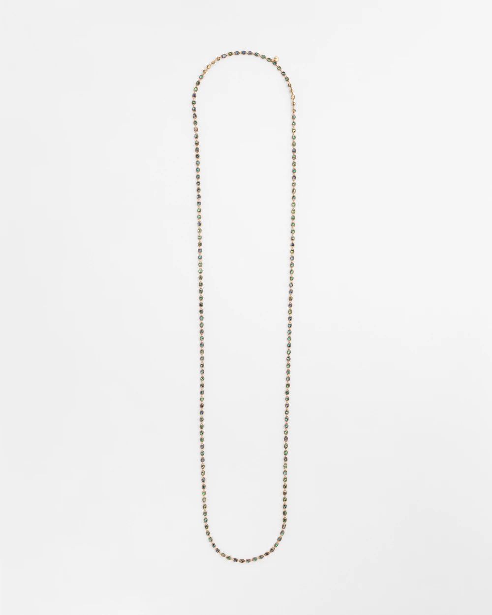 Single Strand Mother of Pearl Necklace click to view larger image.