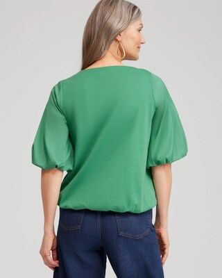 Bubble Hem Top