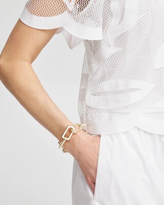 Enamel Chain Bracelet click to view larger image.